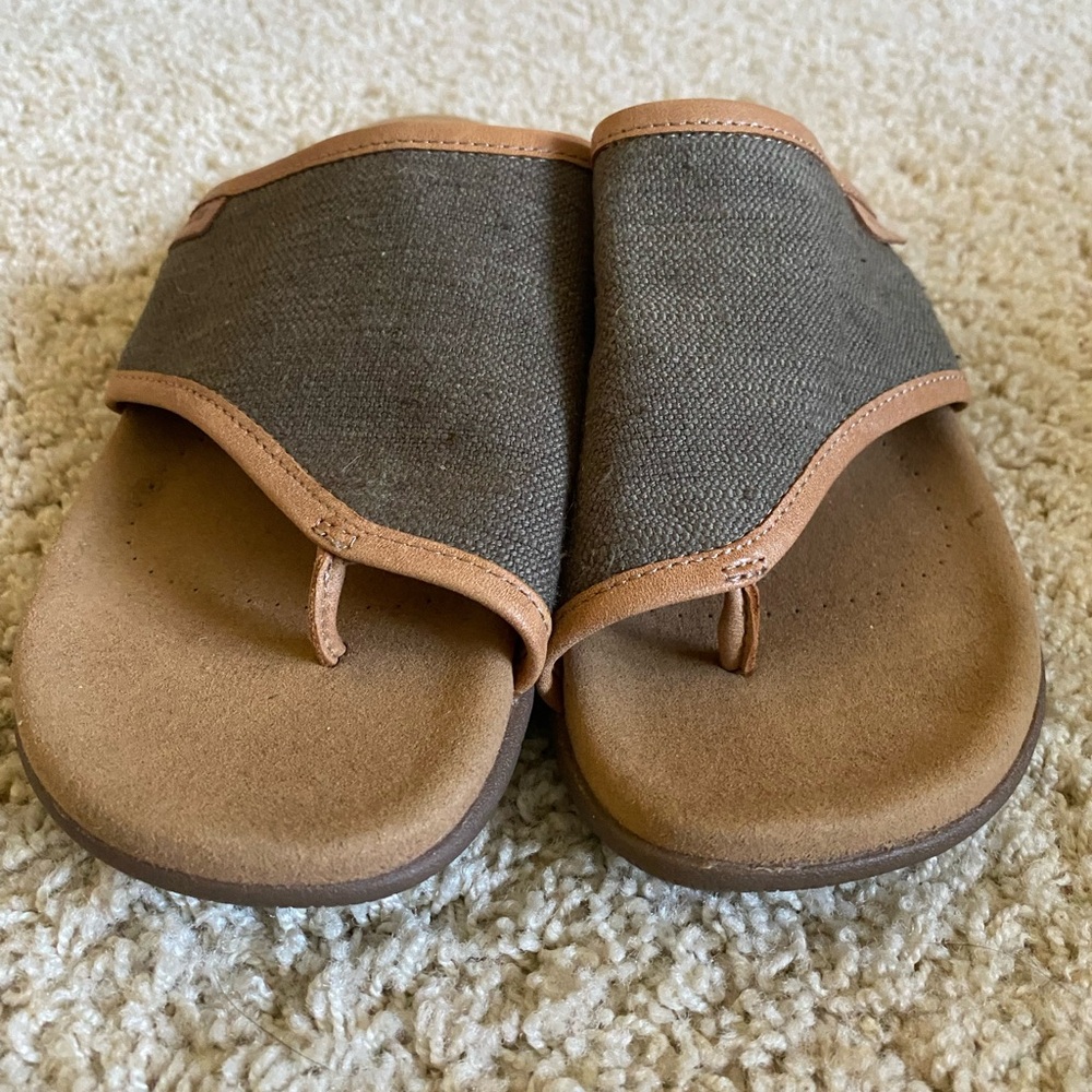 Taos Footwear Women's Boundary Thong Sandal - Picture 2 of 7